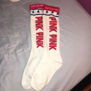 Victoria’s Secret Pink Long socks